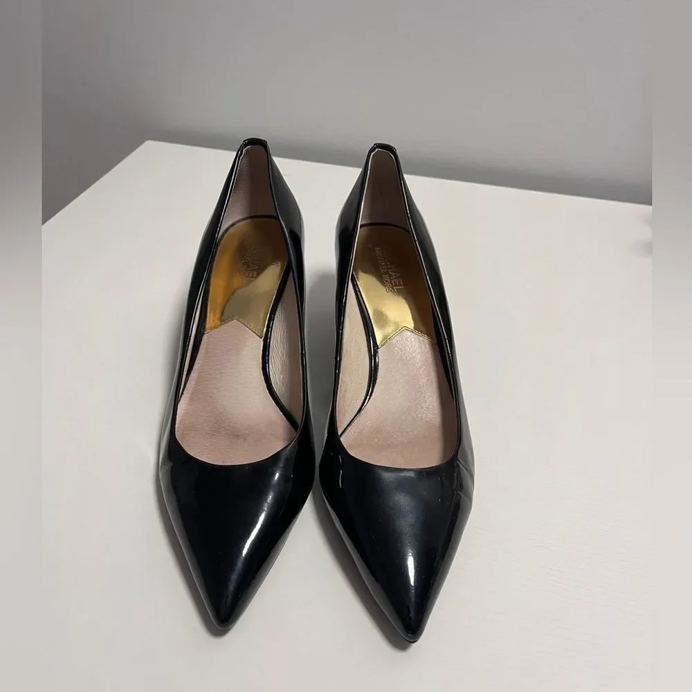 Michael Kors Black Patent Leather Pumps Size 11